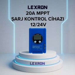 Lexron 20A Mppt Şarj Kontrol Cihazı Lexron 20A Mppt Şarj Kontrol Cihazı